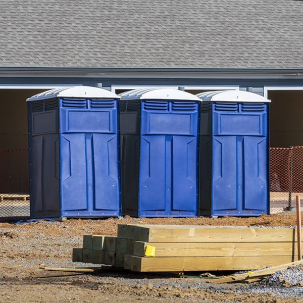 can i customize the exterior of the porta potties with my event logo or branding in Denton